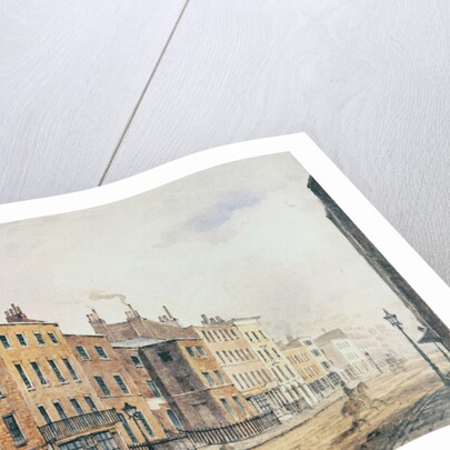 View of Marylebone High Street, 1848 by Charles Bigot