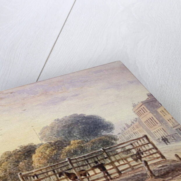 View of Islington Pound, 1850 by Thomas Hosmer Shepherd