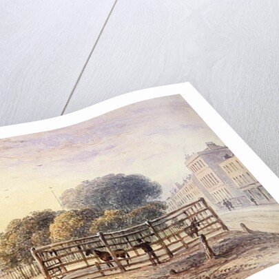 View of Islington Pound, 1850 by Thomas Hosmer Shepherd