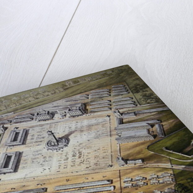 Isometric View of the New Metropolitan Cattle Market, 1855 by School English