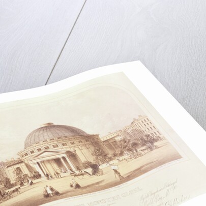 Wyld's Monster Globe, c.1851 by School English