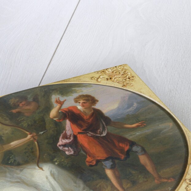 A Nymph drawing her Bow on a Youth, 1780 by Angelica Kauffman