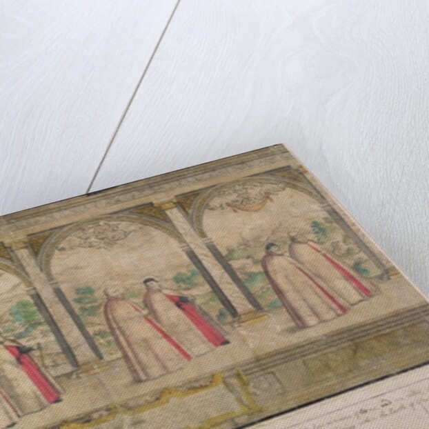 Imaginary Composite Procession of the Order of the Garter at Windsor, engraved by Marcus Gheeraerts the Elder 1576 by English School