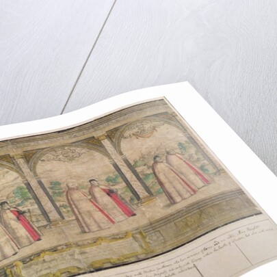 Imaginary Composite Procession of the Order of the Garter at Windsor, engraved by Marcus Gheeraerts the Elder 1576 by English School