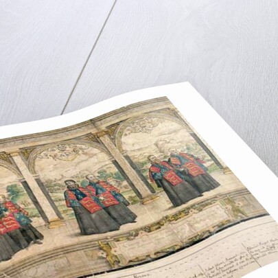 Imaginary Composite Procession of the Order of the Garter at Windsor by English School