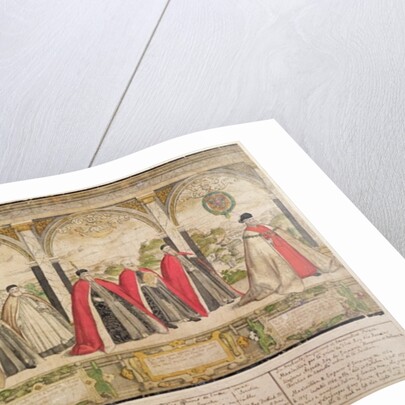 Imaginary Composite Procession of the Knights of the Garter by English School