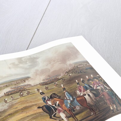 View of the London Volunteer Cavalry and Flying Artillery, 1805 by Charles Cranmer