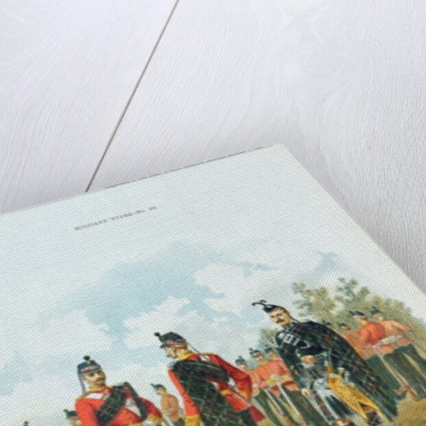 The Highland Light Infantry by Richard Simkin