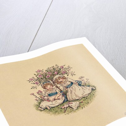 Illustration for 'St. Valentines Day' 1902 by Kate Greenaway