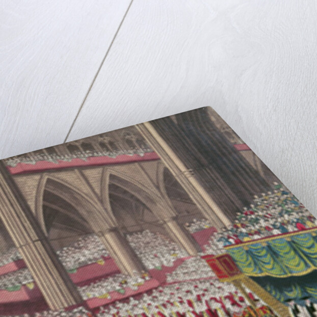 The Coronation of King William IV and Queen Adelaide, 1831 by School English