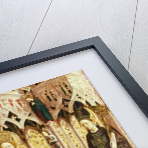 The Virgin and Child Enthroned, c.1475 by Michael Pacher