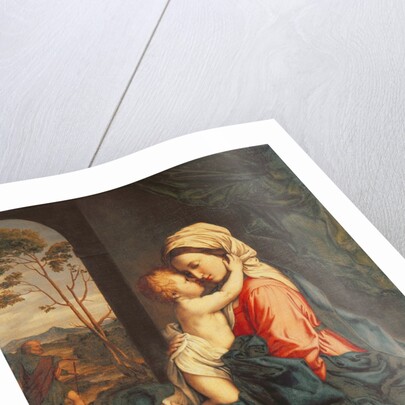 The Virgin and Child Embracing, c.1660-85 by Il Sassoferrato
