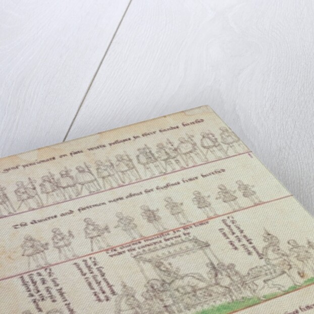 The Queen in her Litter by School English