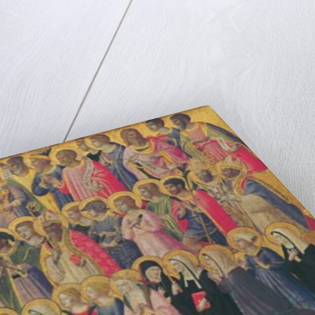 The Forerunners of Christ with Saints and Martyrs, 1423-24 by Fra Angelico