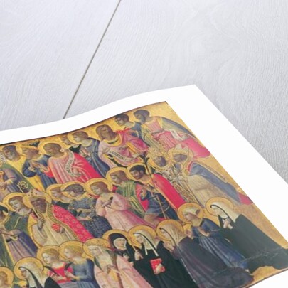 The Forerunners of Christ with Saints and Martyrs, 1423-24 by Fra Angelico