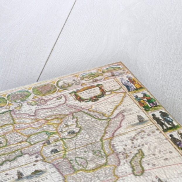 Africa Nova, c.1617 by Willem Blaeu