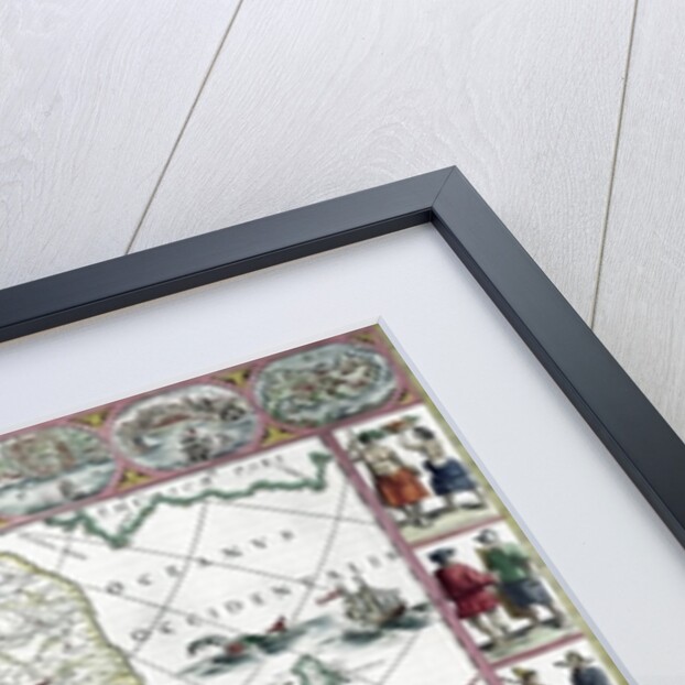 Asia noviter delineata, 1617 by Willem Blaeu