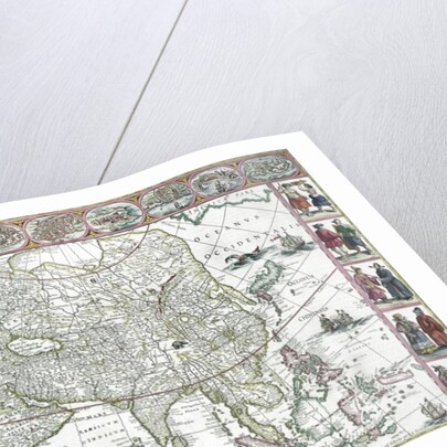 Asia noviter delineata, 1617 by Willem Blaeu
