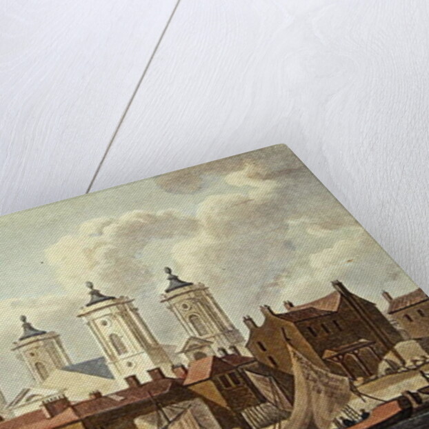 St. Johns Church Westminster, 1815 by Thomas Hosmer Shepherd