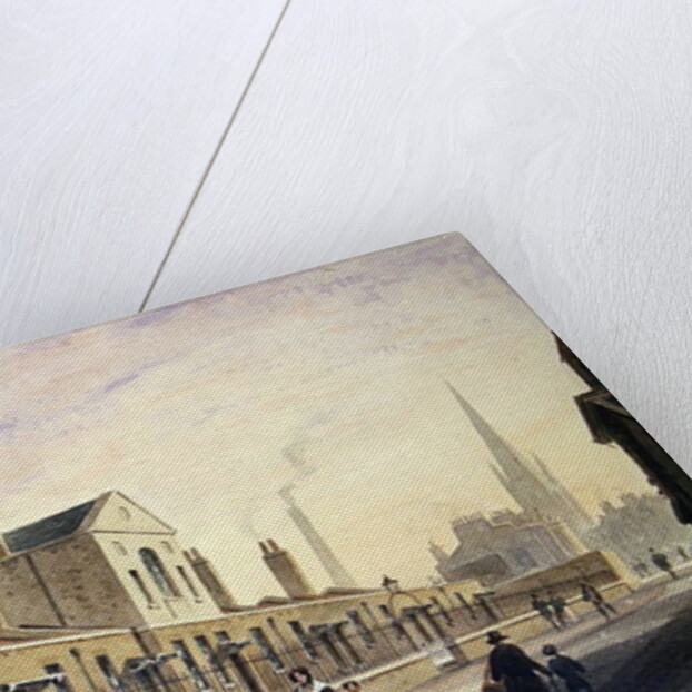 Palmer's Alms Houses, Tothill Fields by Thomas Hosmer Shepherd