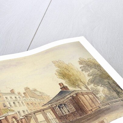 Cumberland Gate, Hyde Park, 1820 by English School