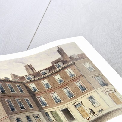 Judge Jeffrey's House, 1853 by Thomas Hosmer Shepherd