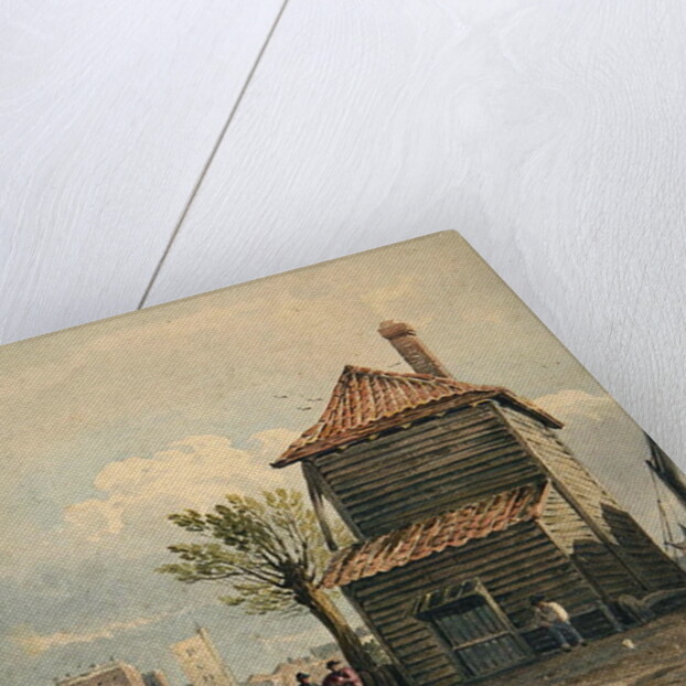 The Horse Ferry, Millbank by John Varley