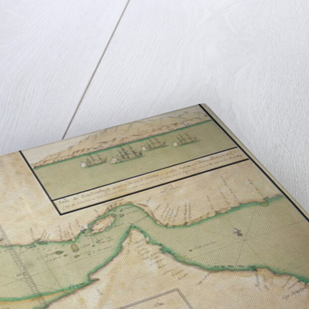 Plan of the Persian Gulf by School French