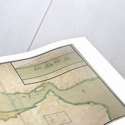 Plan of the Persian Gulf by School French