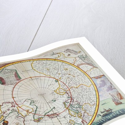 A Map of the North Pole by John Seller