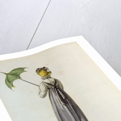 Walking Dress, 1814 by English School