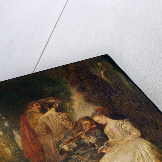Perfect Harmony by Jean Antoine Watteau