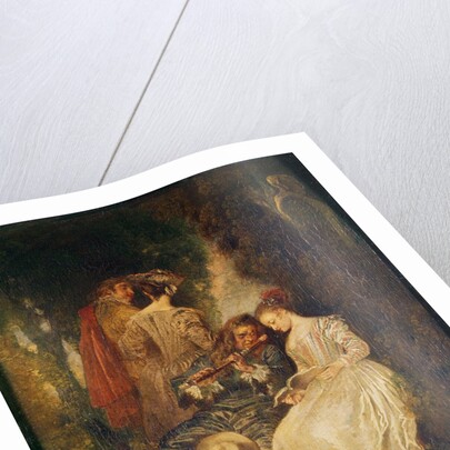 Perfect Harmony by Jean Antoine Watteau