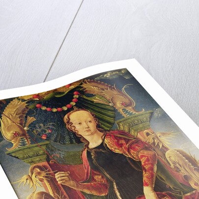 A Muse, c.1455-60 by Cosimo Tura