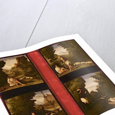 Scenes from Tebaldeo's Eclogues, c.1505 by Andrea Previtali