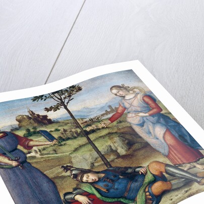 Vision of a Knight, c.1504 by Raphael