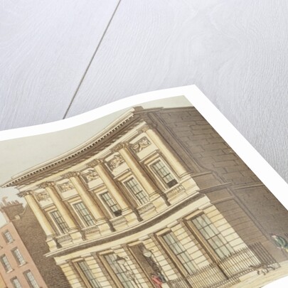 The London Commercial Sale Rooms by English School