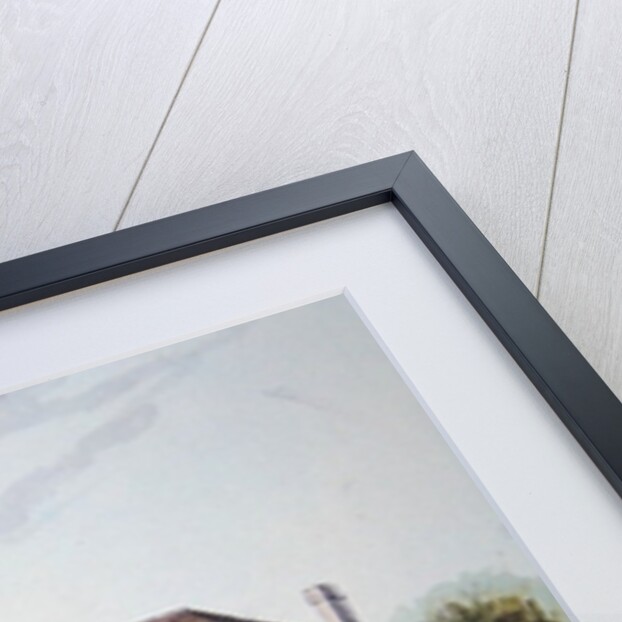 View of Sir Noel de Caron's House, 1809 by School English