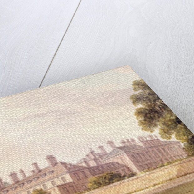 The South-West view of Kensington Palace, 1826 by John Buckler