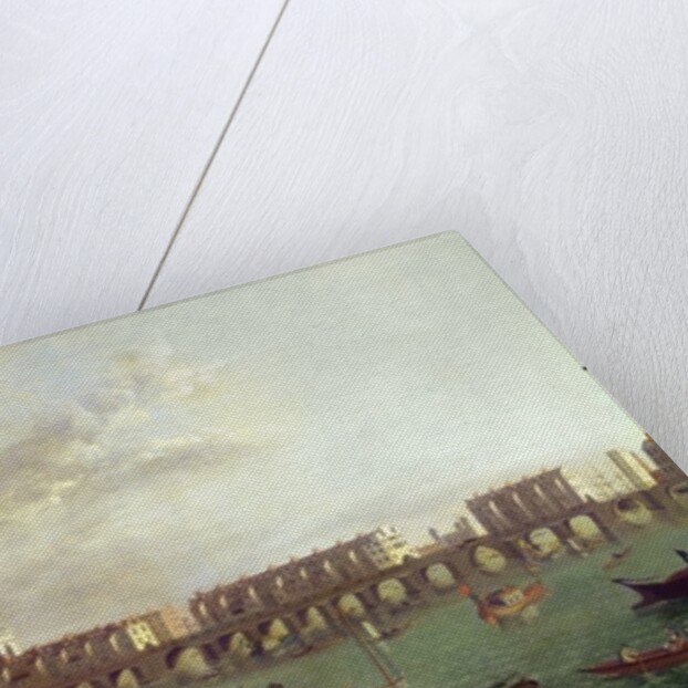 View of Old London Bridge by School English