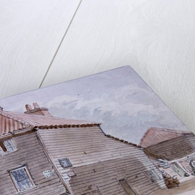 View of an Old House in High street, Lambeth by J. Findley