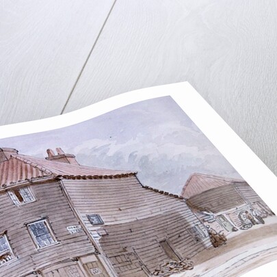 View of an Old House in High street, Lambeth by J. Findley
