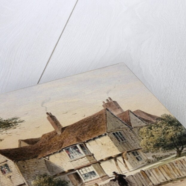 The Rectorial House, Newington Butts, 1852 by Thomas Hosmer Shepherd