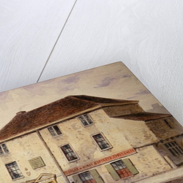 Pied Bull Public House, 1848 by Thomas Hosmer Shepherd