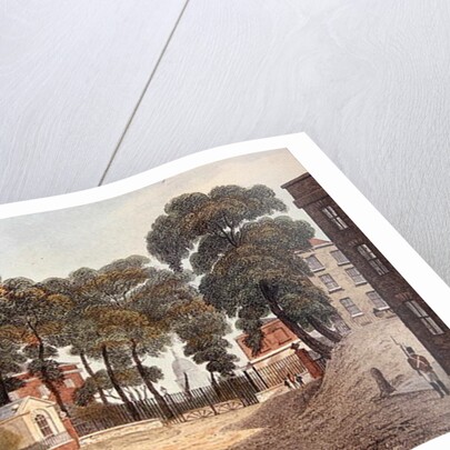 View of Whitehall Yard by English School