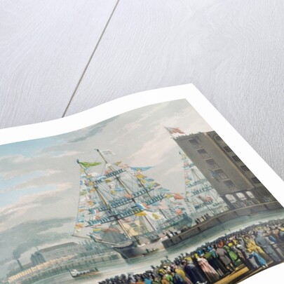 The Opening of St. Katharine Docks, Saturday the 25th October 1828 by Edward Duncan