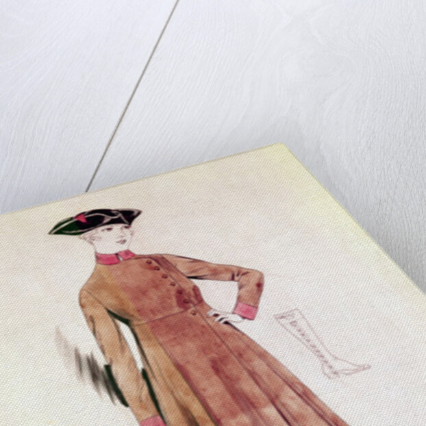 Uniform worn by women porters at the Bank of England 1917-20 by School English