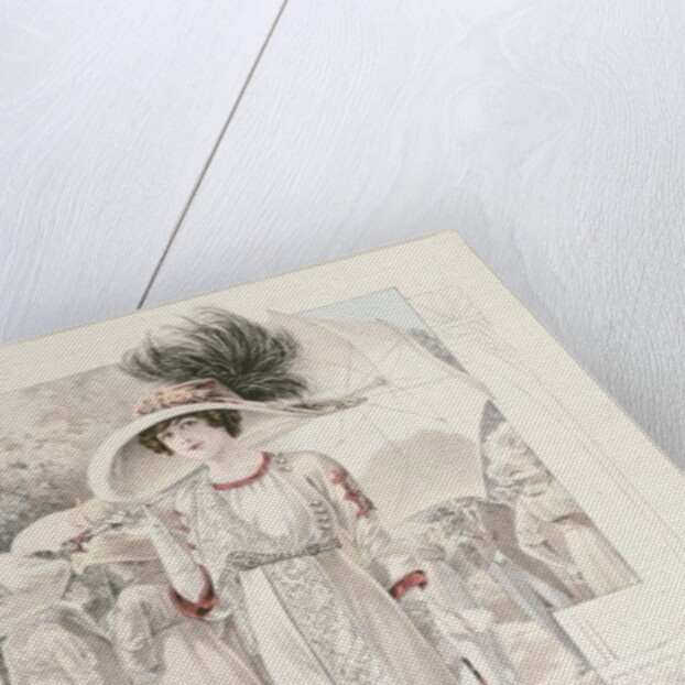 A town dress by School French