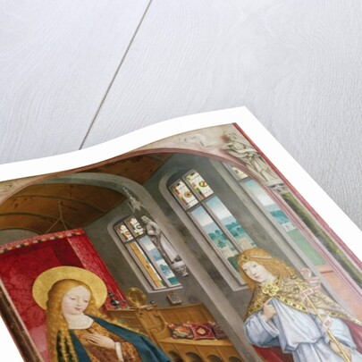 The Annunciation by Master of Liesborn