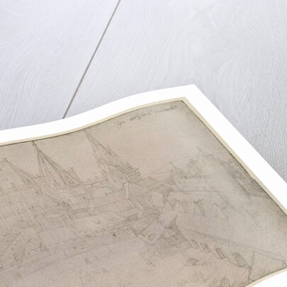 The Minster at Aachen, 1520 by Albrecht Dürer or Duerer